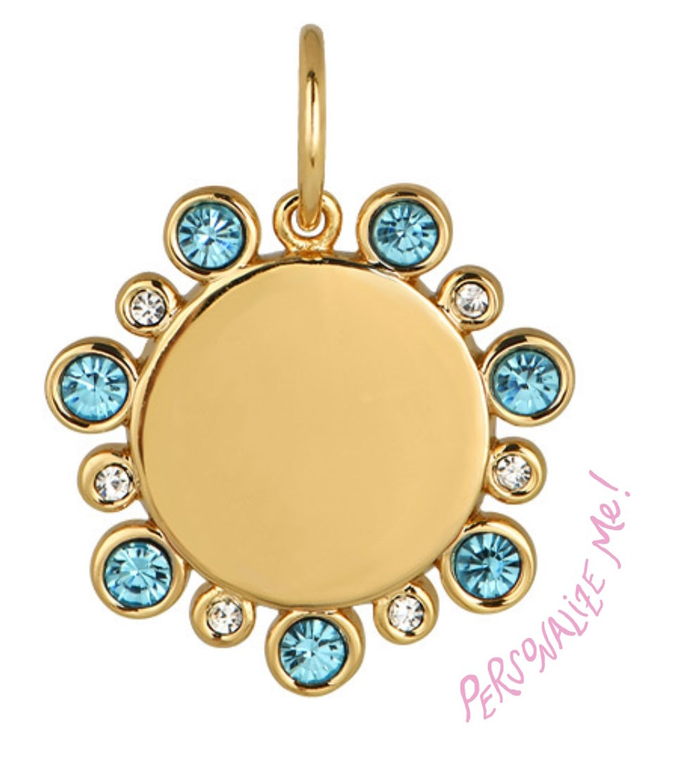 March Birthstone Pendant