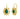 malachite twiggy drops
