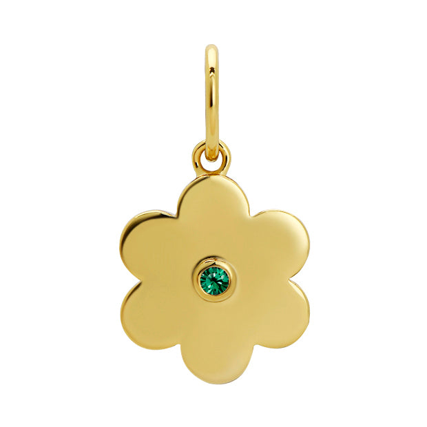 may birthday daisy charm
