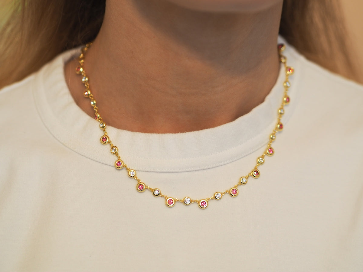 october birthstone bezel necklace2