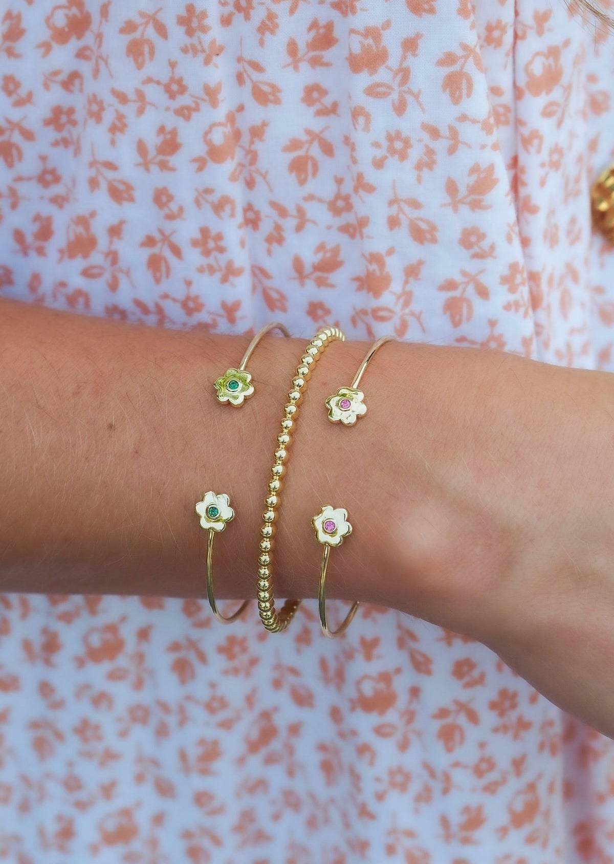 october daisy cuff