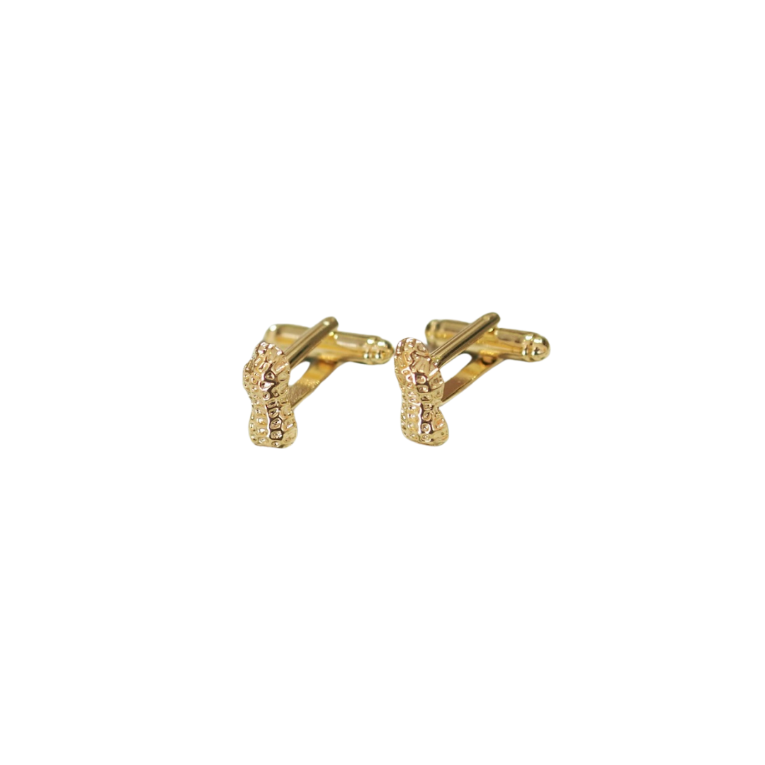 peanut cufflinks