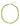 peridot gemstone toggle charm necklace
