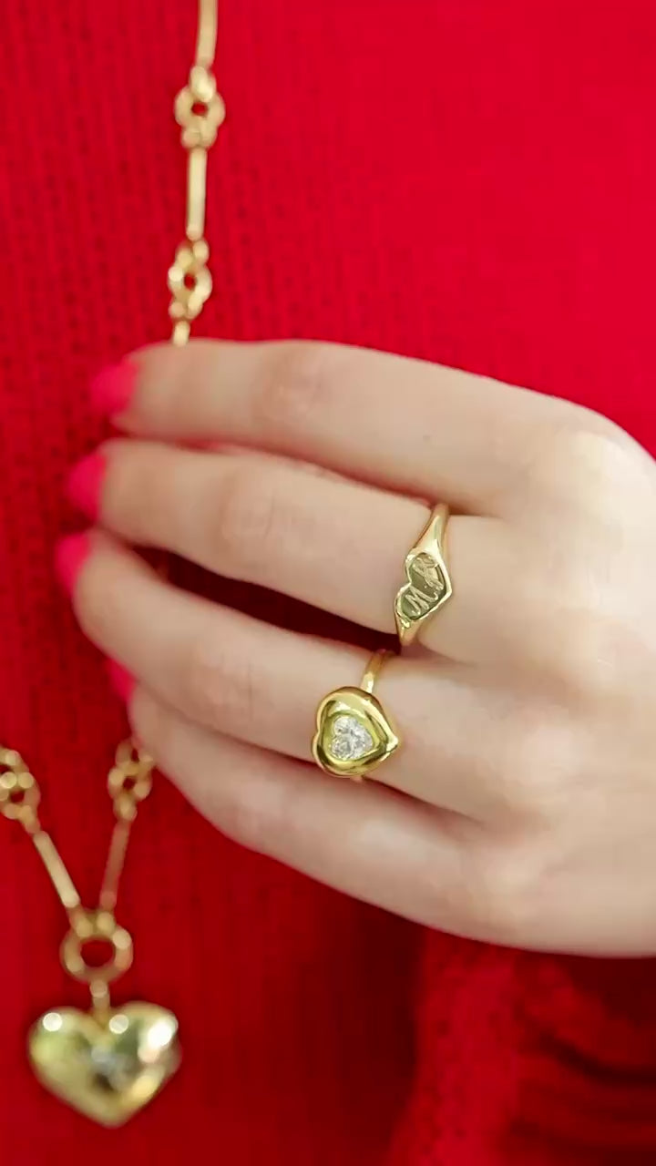 heart ring video