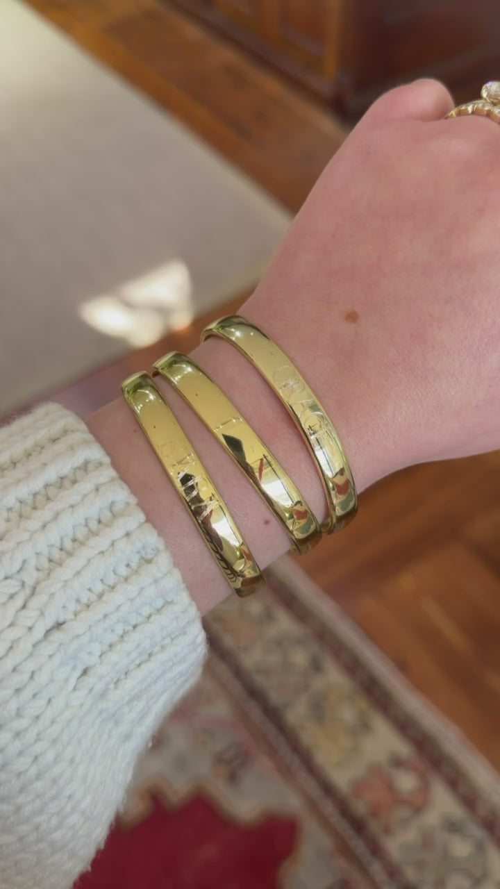 engravable wide cuff video