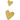 small and large hammered hearts