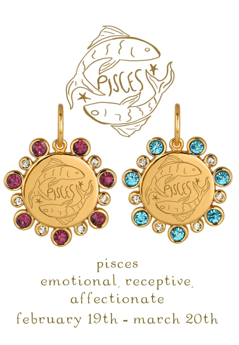 March Birthstone Pendant