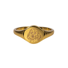 Load image into Gallery viewer, Goldbug Crest Ring
