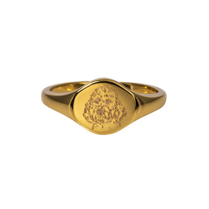 Goldbug Crest Ring