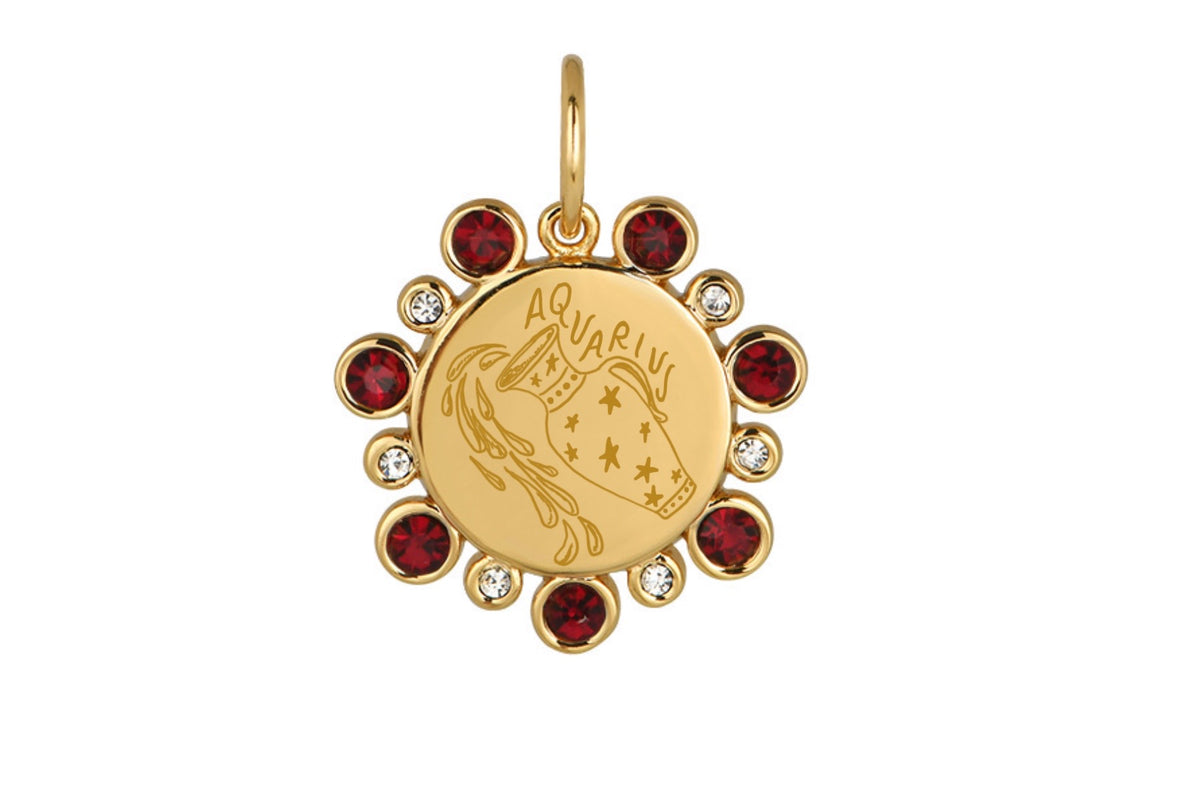 January Birthstone Pendant