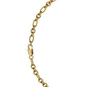 Oval & Round Heavy Chain Necklace