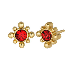 July Birthstone Earrings