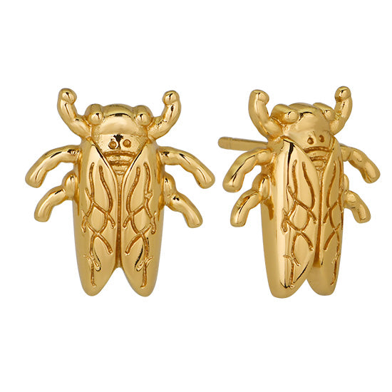 Baby Bug Stud Earrings