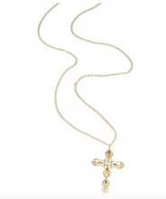 Load image into Gallery viewer, Goldbug Cross Necklace
