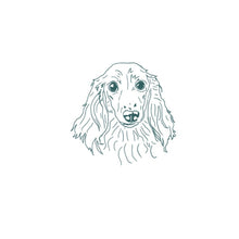 Load image into Gallery viewer, Long Haired Dachshund Pup Token
