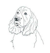Load image into Gallery viewer, English Springer Spaniel Pup Token
