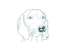 Load image into Gallery viewer, Weimaraner Pup Token
