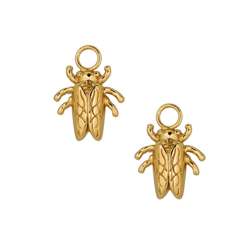 Goldbug Long Drop Earrings