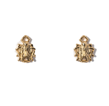 Load image into Gallery viewer, Tiny Goldbug Stud Earring
