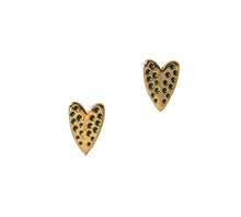 Load image into Gallery viewer, Love on Top Heart Stud Earrings
