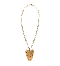 Load image into Gallery viewer, Love On Top Heart Pendant 30 inches
