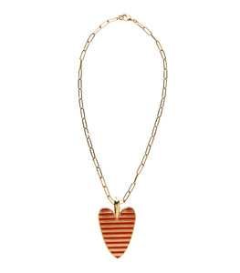 Love On Top Heart Pendant- Pendant Only